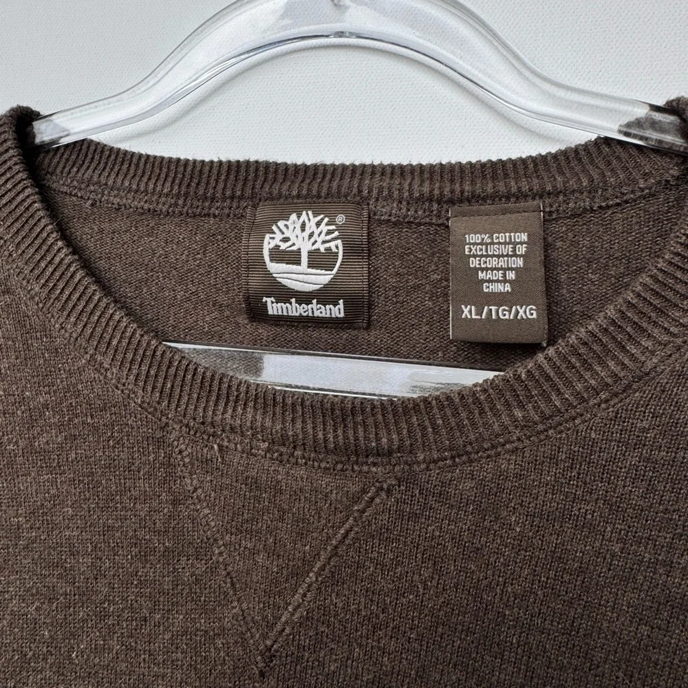 Timberland Men's Brown Sweater, Size XL - Picture 2 of 6